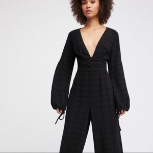 Free people linen jumpsuit